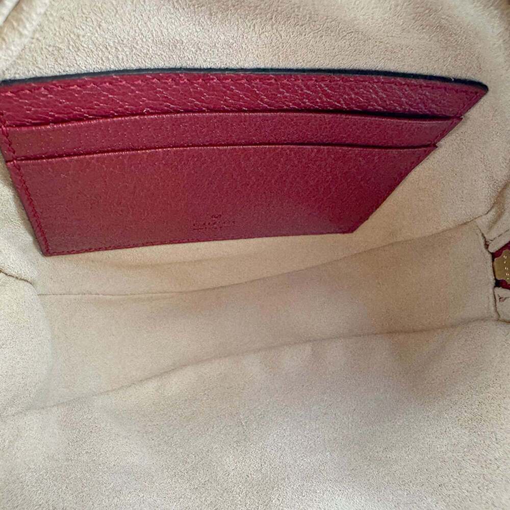 GUCCI Red Canvas Backpack - Picture 5 of 13
